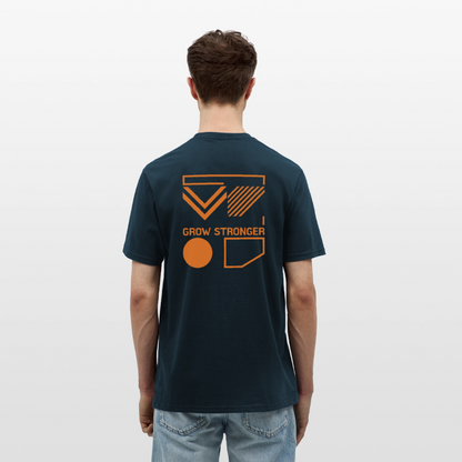 Herren Classic Tee | Grow Stronger - Navy