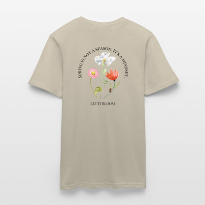 Unisex Classic Tee | LET IT BLOOM – Spring Edition Tee - Sandbeige