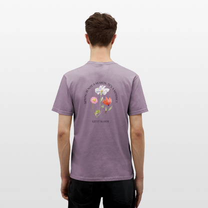 Unisex Classic Tee | LET IT BLOOM – Spring Edition Tee - Lilagrau 