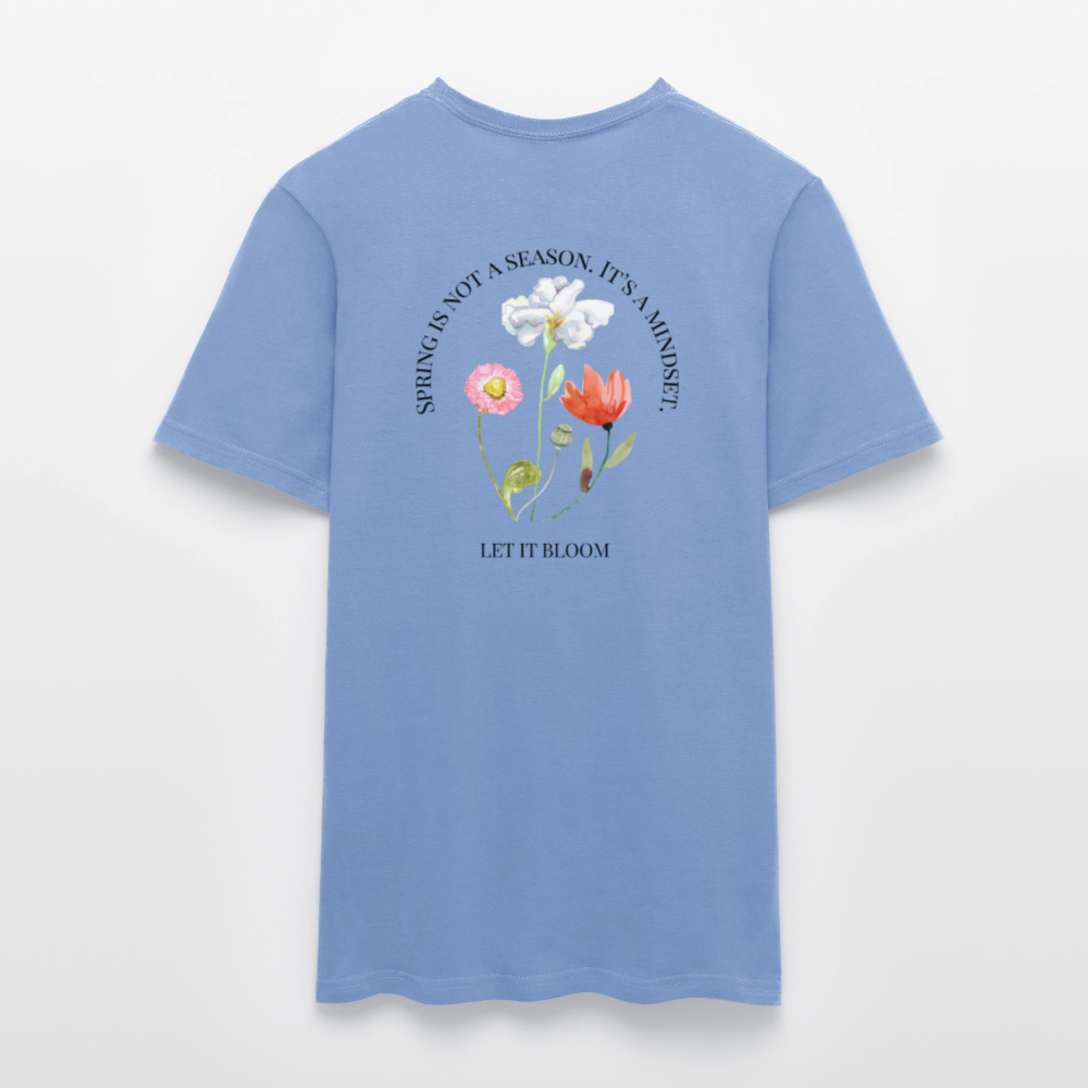 Unisex Classic Tee | LET IT BLOOM – Spring Edition Tee - carolina blue