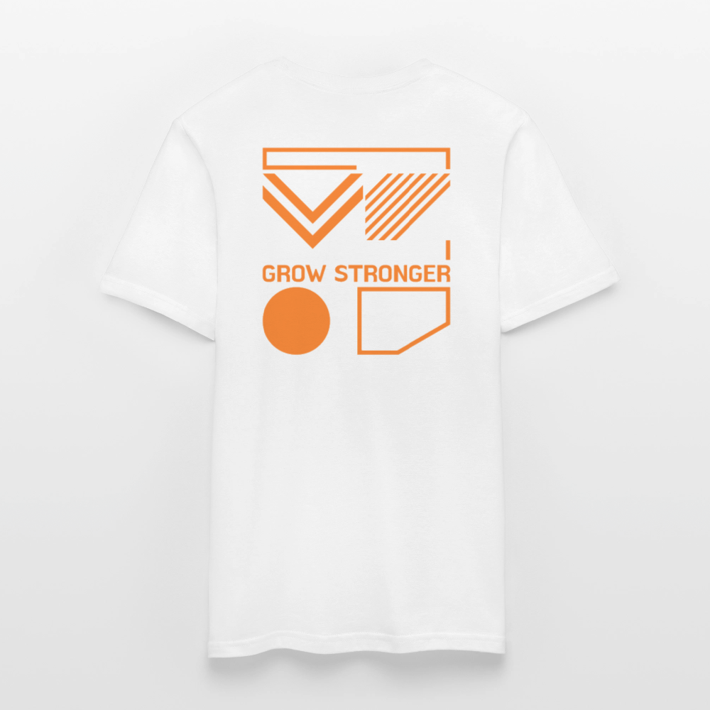 Herren Classic Tee | Grow Stronger - Weiß