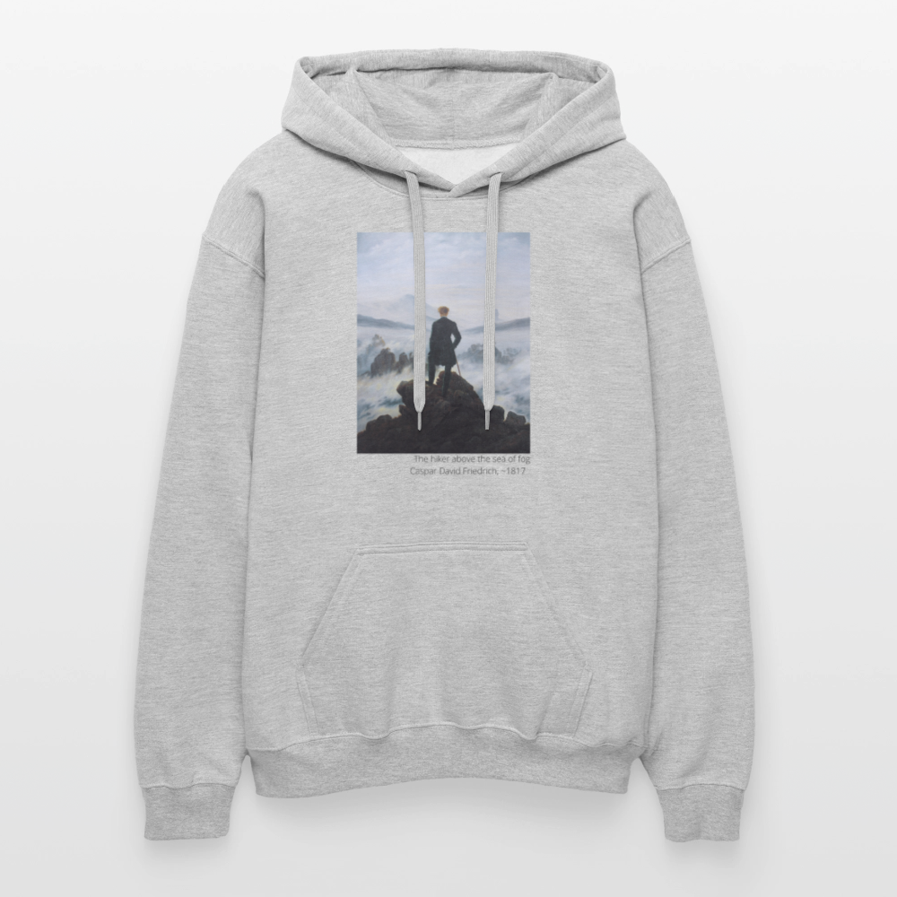 Unisex Softstyle® Hoodie | The wanderer - Hellgrau meliert