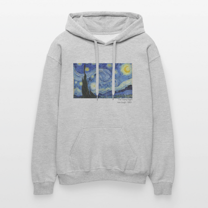 Unisex Softstyle® Hoodie | The Starry Night - Hellgrau meliert