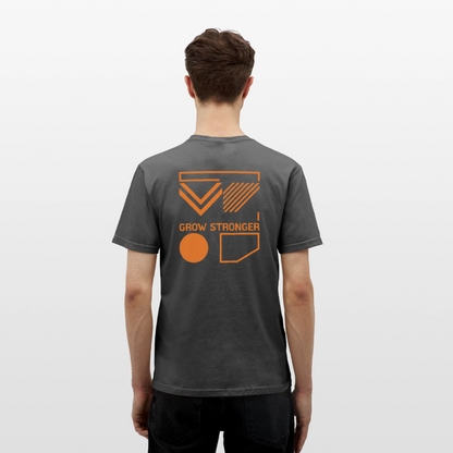 Herren Classic Tee | Grow Stronger - Anthrazit