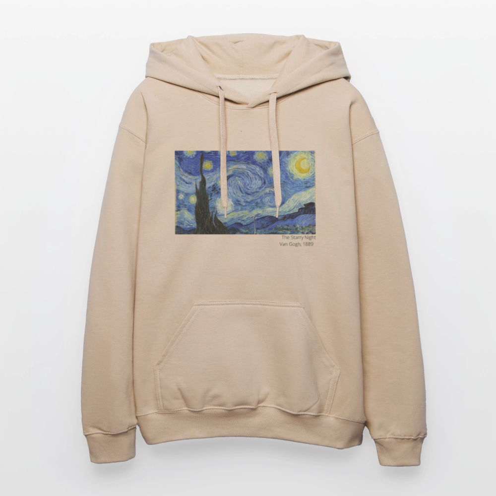 Unisex Softstyle® Hoodie | The Starry Night - Sand