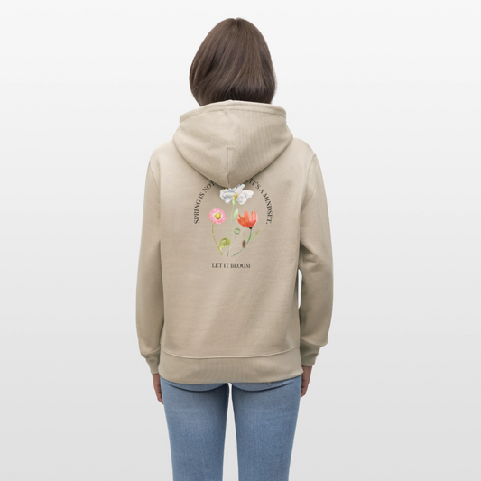 Unisex Hoodie | LET IT BLOOM – Spring Edition Hoodie - Beige