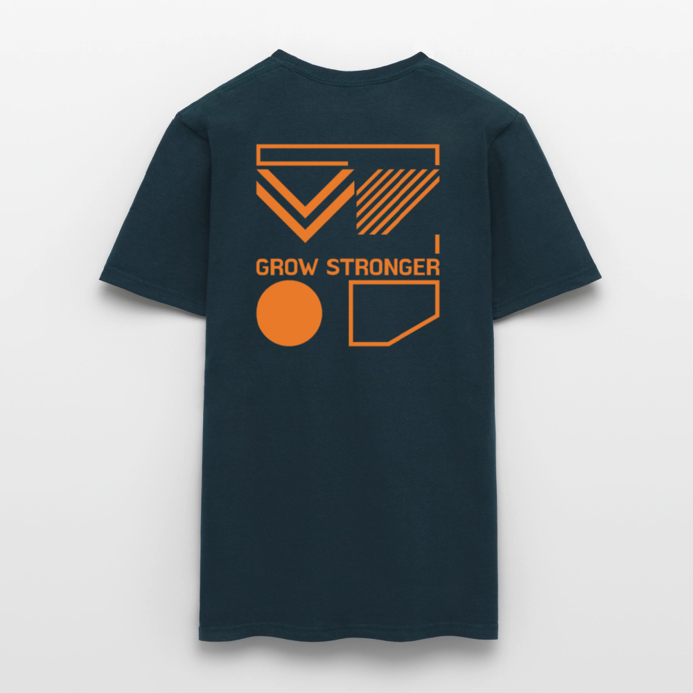 Herren Classic Tee | Grow Stronger - Navy