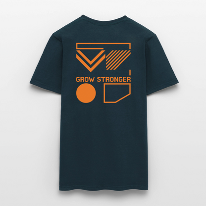 Herren Classic Tee | Grow Stronger - Navy