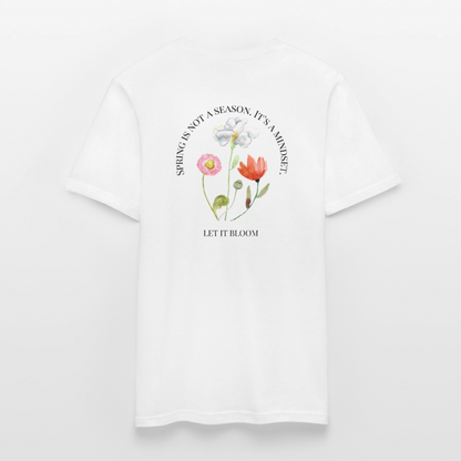 Unisex Classic Tee | LET IT BLOOM – Spring Edition Tee - Weiß