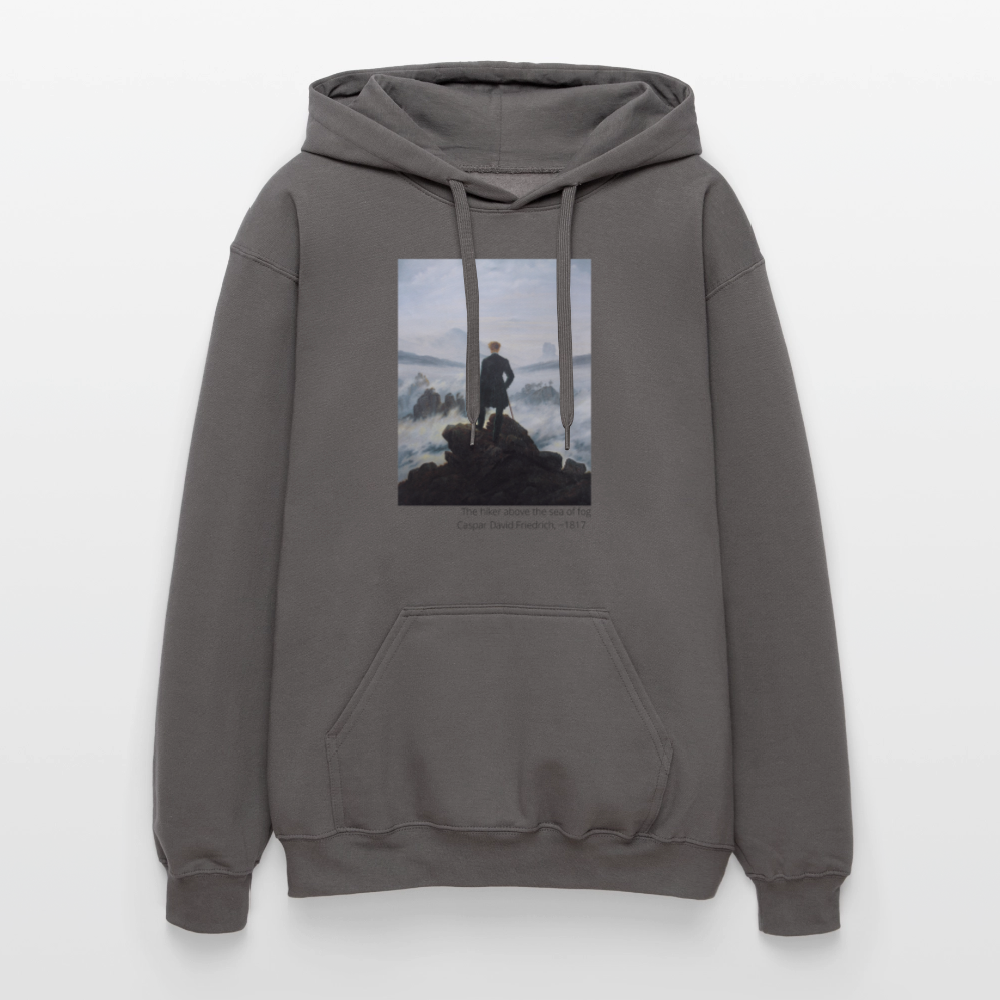 Unisex Softstyle® Hoodie | The wanderer - Dunkelgrau