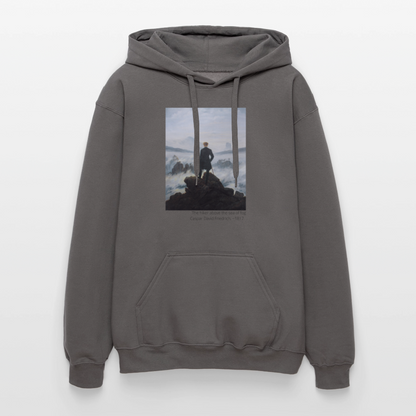 Unisex Softstyle® Hoodie | The wanderer - Dunkelgrau