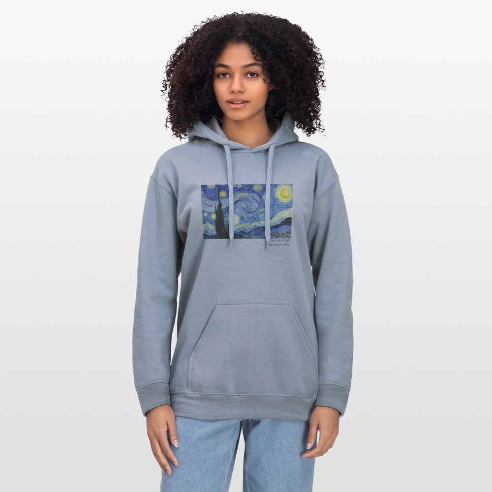 Unisex Softstyle® Hoodie | The Starry Night - Blau